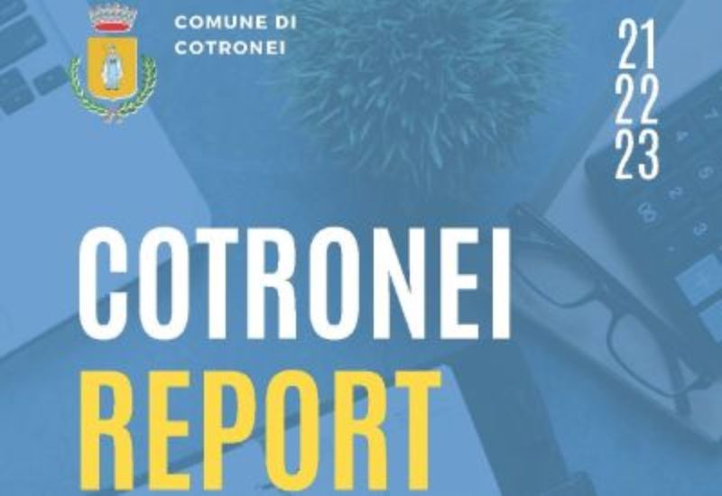 Cotronei Report Copertina
